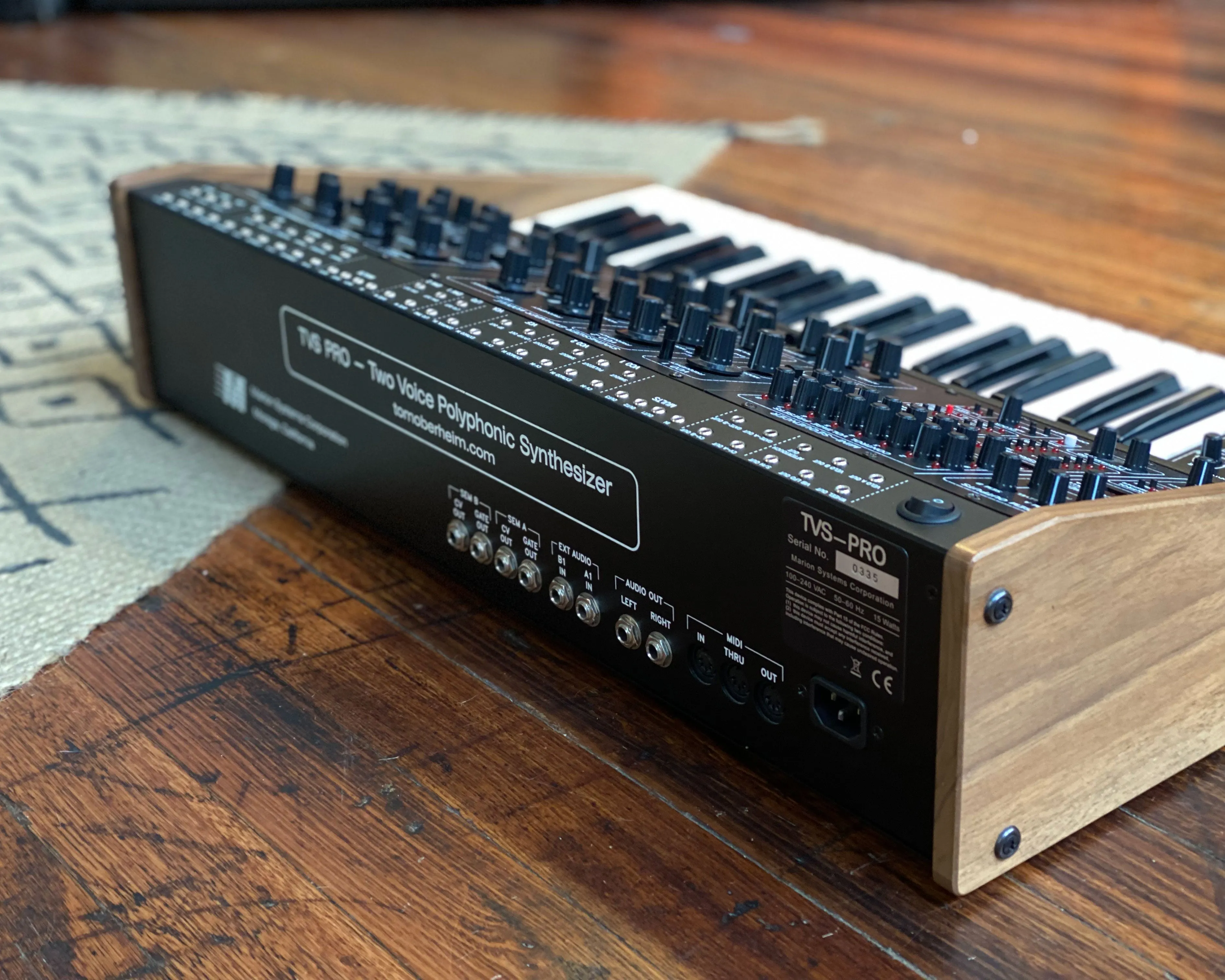 Tom Oberheim Two-Voice Pro - Black with Original Box & Paperwork