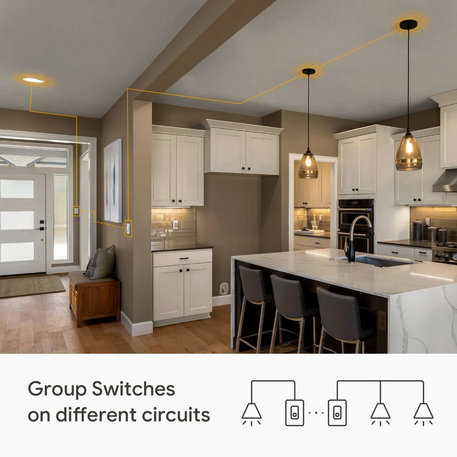 Treatlife Smart Light Switch Works with Apple HomeKit, Neutral Wire Required