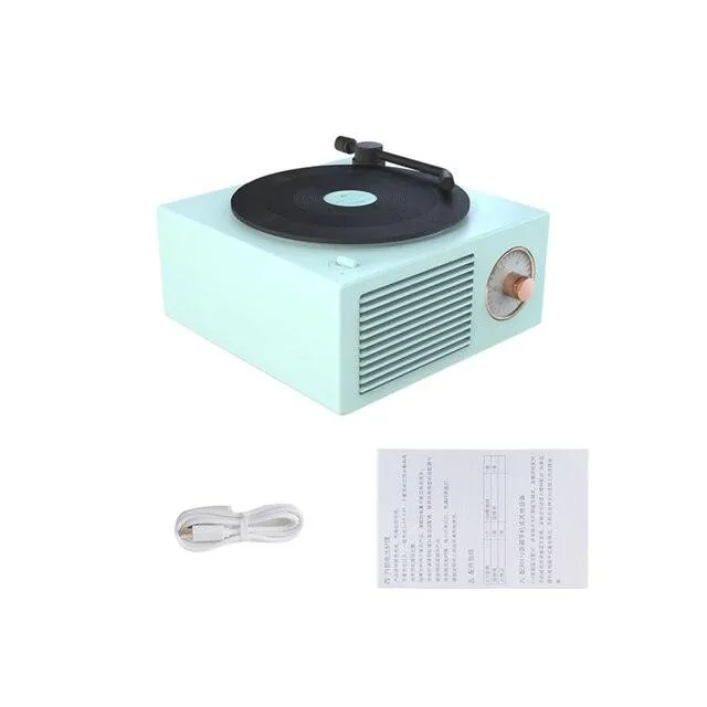 Turntable Speaker USB Bluetooth V5.0