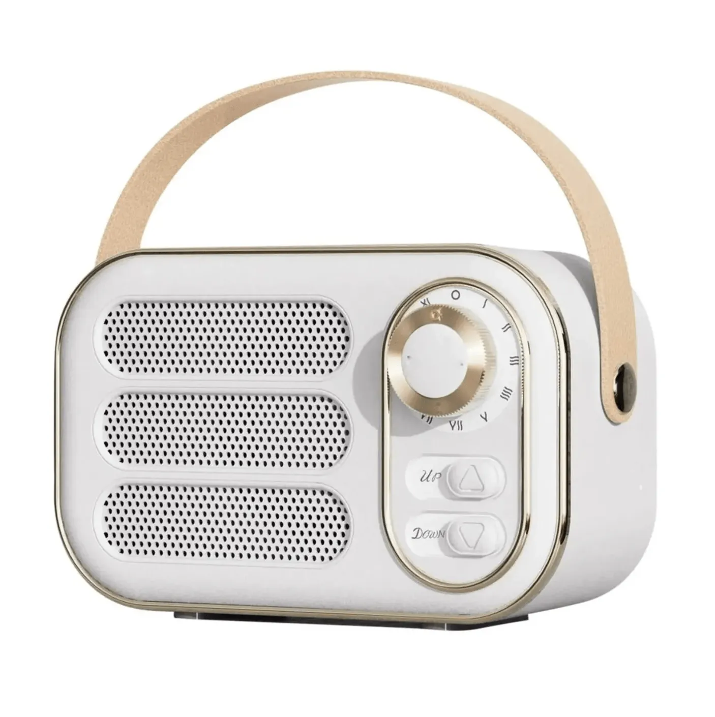 Vintage Bluetooth Speaker - White