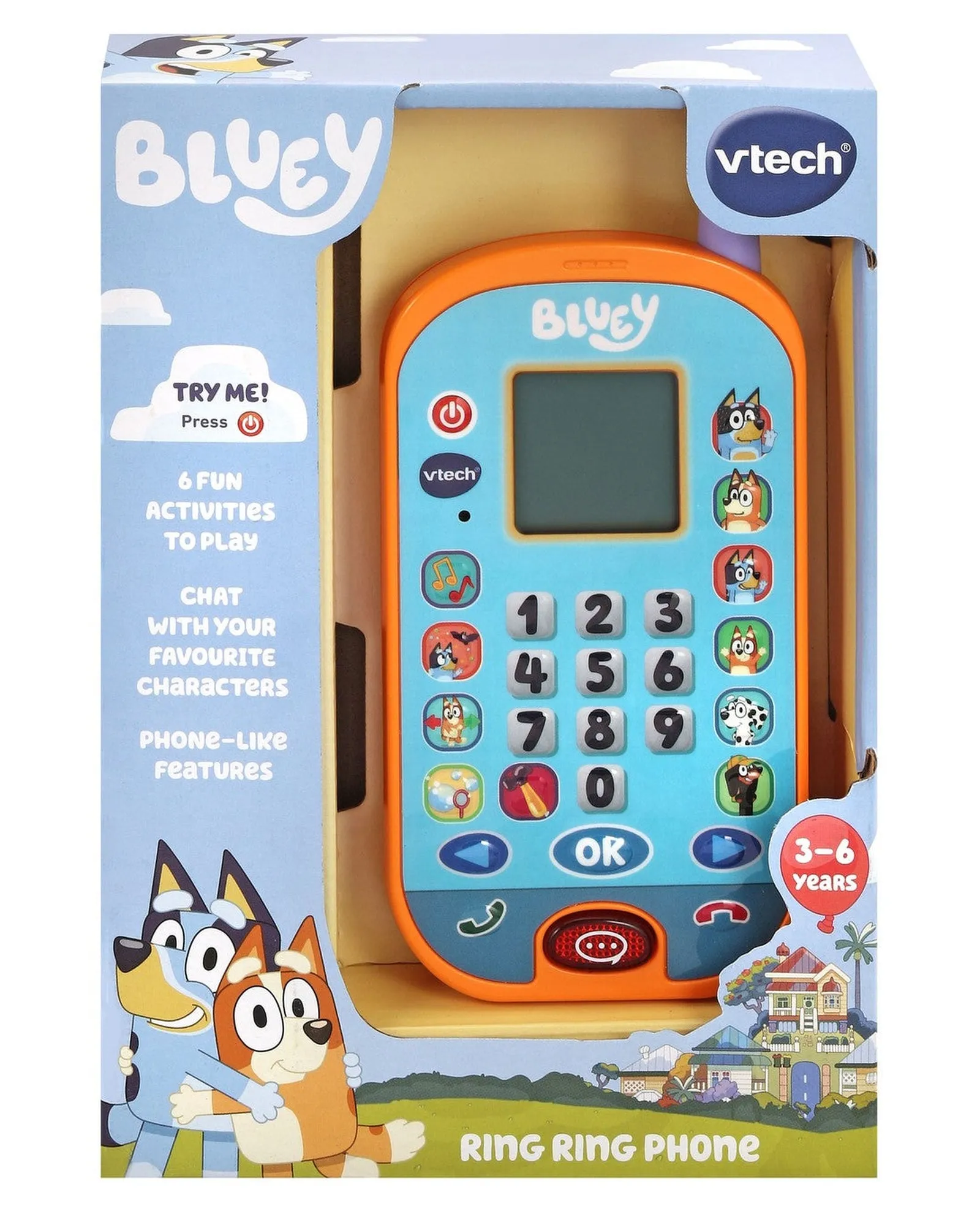 Vtech Bluey Ring Ring Phone