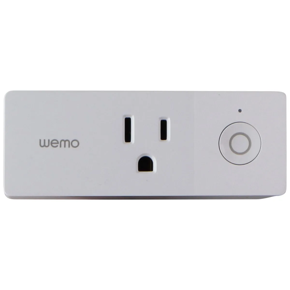 Wemo Mini Wi-Fi Smart Plug - App Controlled Wall Outlet (Works w/ Nest) - White