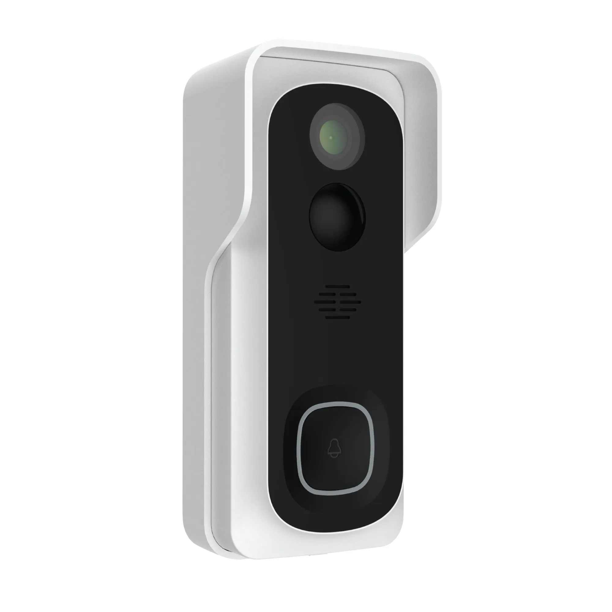 Wired or Battery-Powered Smart Wi-Fi Video Doorbell Camera with Motion Detection and Two-Way Audio