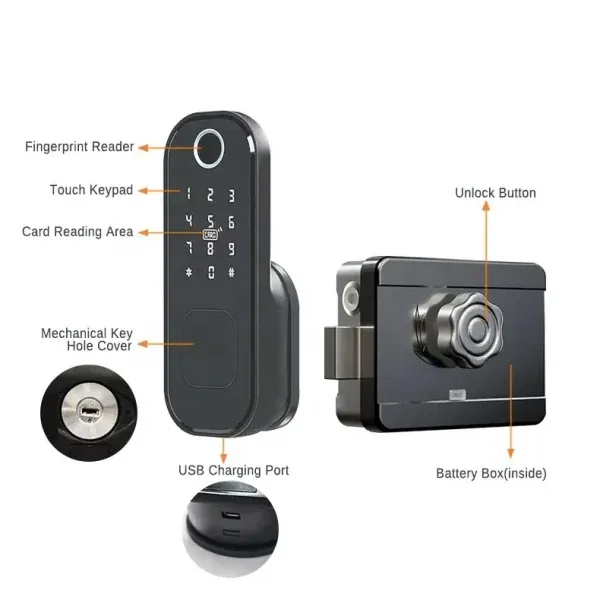 Zigbee Smart Lock Deadlatch V2